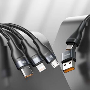 Baseus_Flash_Series_Two_for_three_Data_Cable_U_C_to_M_L_C_100W_1.2m _Gray_Black6 Baseus_Flash_Series_Two_for_three_Data_Cable_U_C_to_M_L_C_100W_1.2m _Gray_Black6