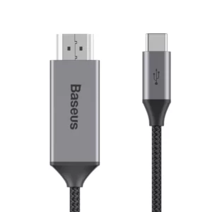 Baseus CATSY-0G Video Type-C Male To HD4K Male Adapter Cable 1.8M Space gray